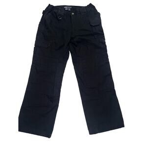 5.11 Tactical Series Cargo Pants Womens Size 8 Regular Black Style 64358 Outdoor